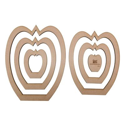 Gabarito Flor Gigante Mdf F019