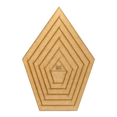 Gabarito Flor Gigante Mdf F012