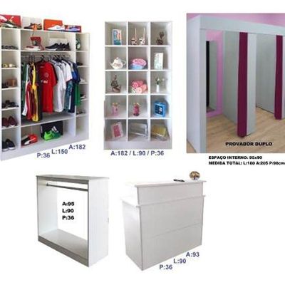 Expositor Arara + Colméias + Arara + Atendimento + Provador
