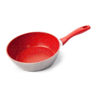 Panela Polishop - Day By Day - 28cm - Vermelha | 28cm Vermelha