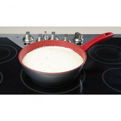 Panela Polishop - Day By Day - 28cm - Vermelha | 28cm Vermelha