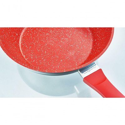 Panela Polishop - Day By Day - 28cm - Vermelha | 28cm Vermelha