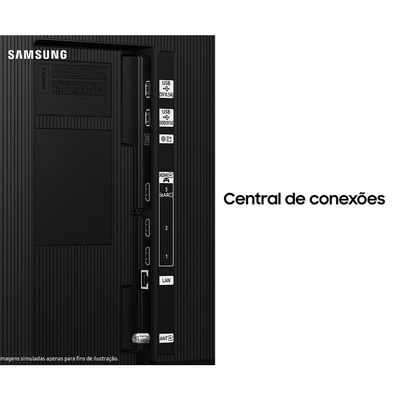 Smart TV 98" Samsung Crystal UHD 4K UN98DU9000 com Wi-Fi integrado, Bluetooth, Gaming Hub, Alexa e Som em Movimento Virtual