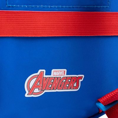 Lancheira Térmica Infantil Masculina Capitão América Azul Escuro U / Azul escuro