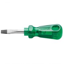 Chave De Fenda Ponta Chata Em Aço Cromo Vanádio 6x38mm 1-4x1.1-2" Tramontina Pro