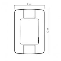 Conjunto 4x2 1 Interruptor Simples Tramontina Aria 6 A 250 V Branco