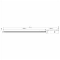 Espeto Para Churrasco Tramontina Inox Lâmina Cabo Madeira 65cm