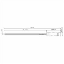 Espeto Para Churrasco Tramontina Com Lâmina Em Inox E Cabo De Madeira 55cm