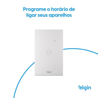 Interruptor Touch Smart 1 Botão Compatível Com Alexa E Google Home
