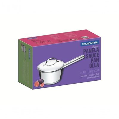 Panela Allegra 20cm Tramontina Em Aço Inox
