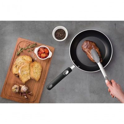 Pegador Multiuso Em Silicone Tramontina Moldê Cinza 29cm