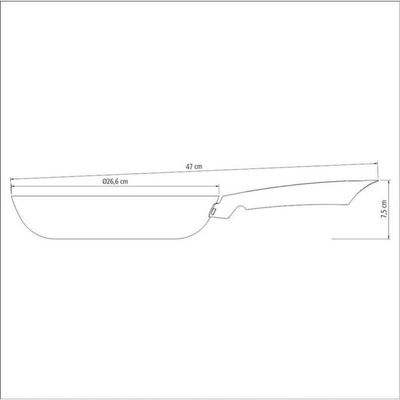 Frigideira Tramontina Trento Antiaderente 26cm