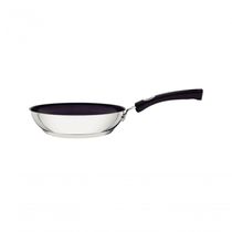 Frigideira Rasa Tramontina Solar Silicone 20cm Em Inox E Revestimento Interno Antiaderente