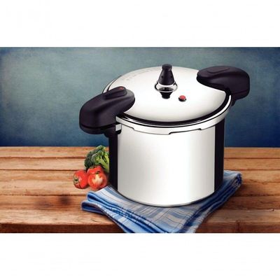 Panela De Pressão Tramontina Valência Alumínio 24cm 10l