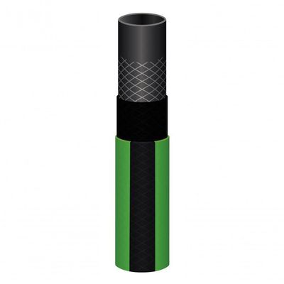 Mangueira Flex Para Jardim Tramontina Em Pvc Verde Com Faixa Preta 4 Camadas 15m