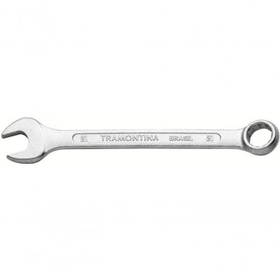 Chave Combinada Tramontina Basic 21mm Em Aço Especial Cromado