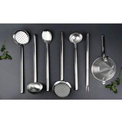 Concha Terrina Tramontina Empresarial Em Aço Inox Com Cabo Longo