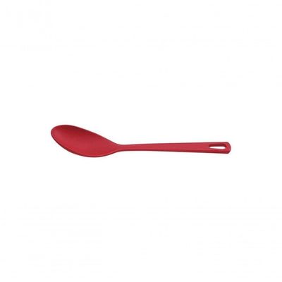 Colher Tramontina Reta Ability 28,5cm Em Nylon Vermelha