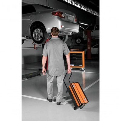 Caixa Sanfonada Cargobox Com Rodas E Puxador 5 Gavetas Tramontina Pro