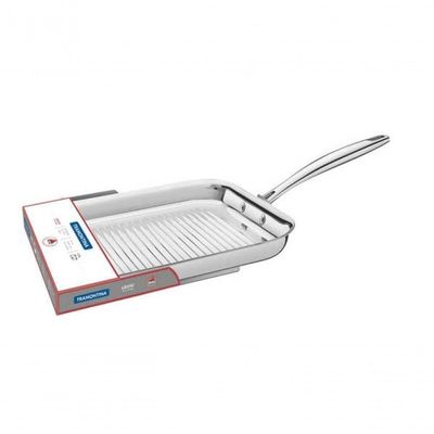 Bistequeira Tramontina Grano 28cm Em Inox