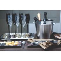 Balde Para Garrafas Tramontina 20cm Em Aço Inox