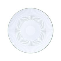 Prato Raso Tramontina Lineare 25cm Em Porcelana Decorada