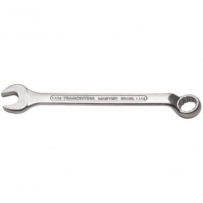 Chave Combinada 1.1-16" Tramontina Master Com Pescoço Corpo Forjado Em Aço Especial Cromado