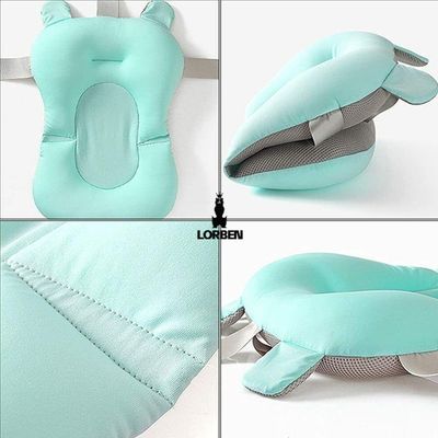 Almofada Para Banho Bebê Boia Flutuante Lorben Anatômica Com Cintas Ajustáveis