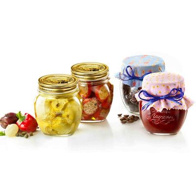 Pote De Vidro Anfora Hermético 500ml Quattro Stagioni Bormioli