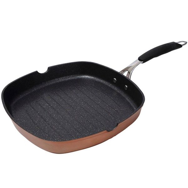 Grill Copper 28cm Indução Infinity Chefs Bergner