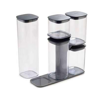 Conjunto 5 Potes Em Silicone Podium Joseph & Joseph