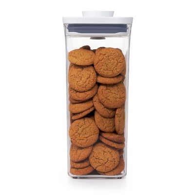 Pote Retangular 2,6l Com Tampa Hermética Pop Oxo