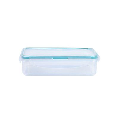 Pote Hermético Retangular 1600ml Plástico Oikos