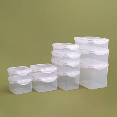 Pote Hermético Retangular 1600ml Plástico Oikos