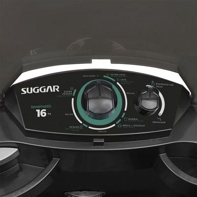 Lavadora Lavamatic 16kg LC16 PB Suggar Preto 110V