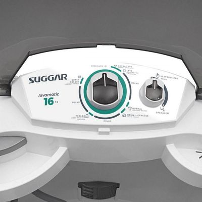 Lavadora Lavamatic 16kg LC16 PB Suggar Branco 220V