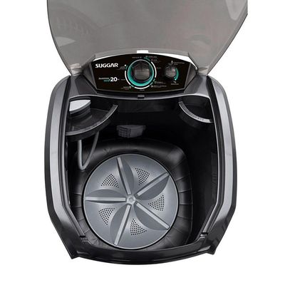 Lavadora LE20 Lavamax Eco 20kg PB Suggar Preto 110V