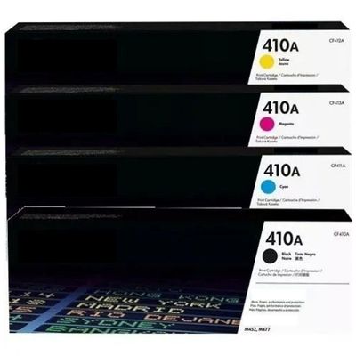 Kit 4 Toner Cf410a 410a Cf-410a M452dw M452dn M477fdw M477fnw M477fdn Original