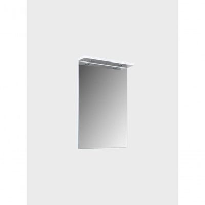 Espelho Para Banheiro Com Led 60cm Mdf Branco - On Móveis