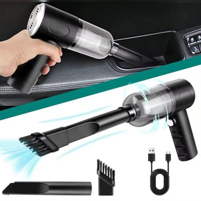 Aspirador De Pó Portátil Sem Fio E Recarregável – Potência E Praticidade