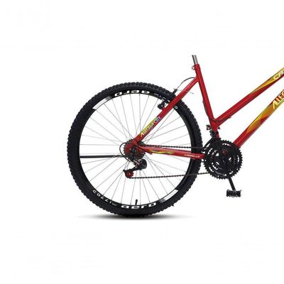 Bicicleta Colli Cazelle Allegra Aro 26 Freio V-brake Quadro 18 Vermelho