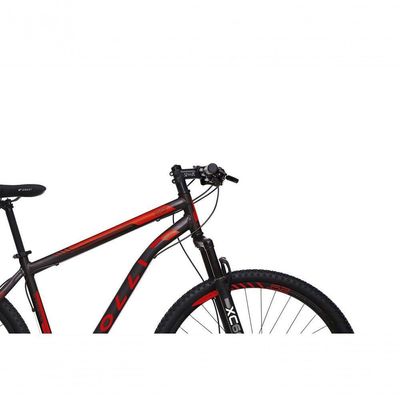 Bicicleta Athena Aro 29 Em Aço Com 21 Marchas Colli Preto Fosco-vermelho