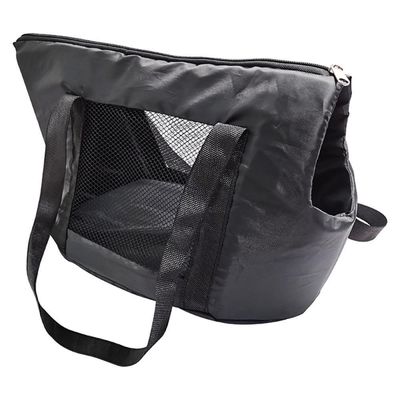 Bolsa Mochila Dobrável Para Transporte De Pets – Segurança E Conforto Em Viagens E Passeios - Preta