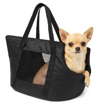 Bolsa Mochila Dobrável Para Transporte De Pets – Segurança E Conforto Em Viagens E Passeios - Preta