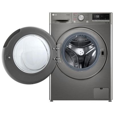 Lavadora E Secadora Lg Vc4 Ia 14kg Inox Look 220v CV5014PC4A