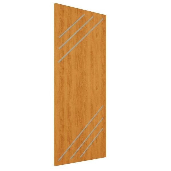 Porta De Madeira Frisada U.v 210cm X 70cm - R30k Cerejeira