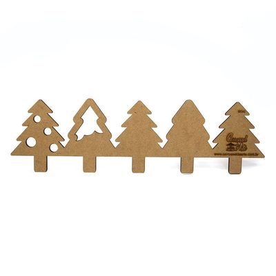 Régua Para Barrado Mdf Arvore De Natal
