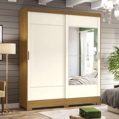 Guarda Roupa Casal 02 Portas 02 Gavetas Istambul Briz