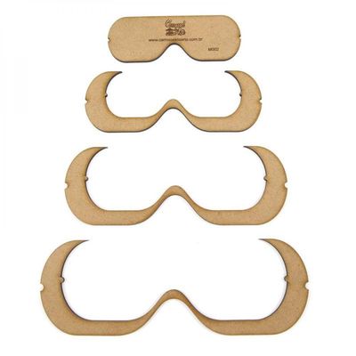 Gabarito Para Mascara De Dormir Mdf M002