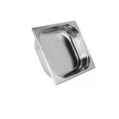Kit 5 Cubas Gastronomicas Inox 1/9x65mm Com Tampa Brasinox